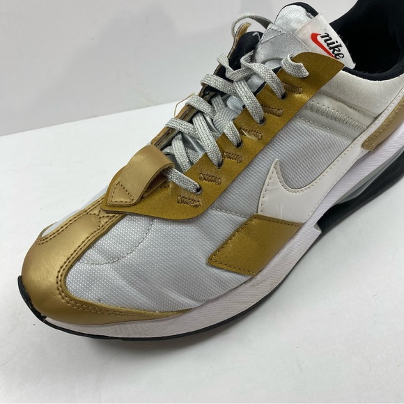 Nike Air Max Pre-Day SE Women's Shoes DJ6210 001 Platinum/White/ Gold - Picture 6 of 12